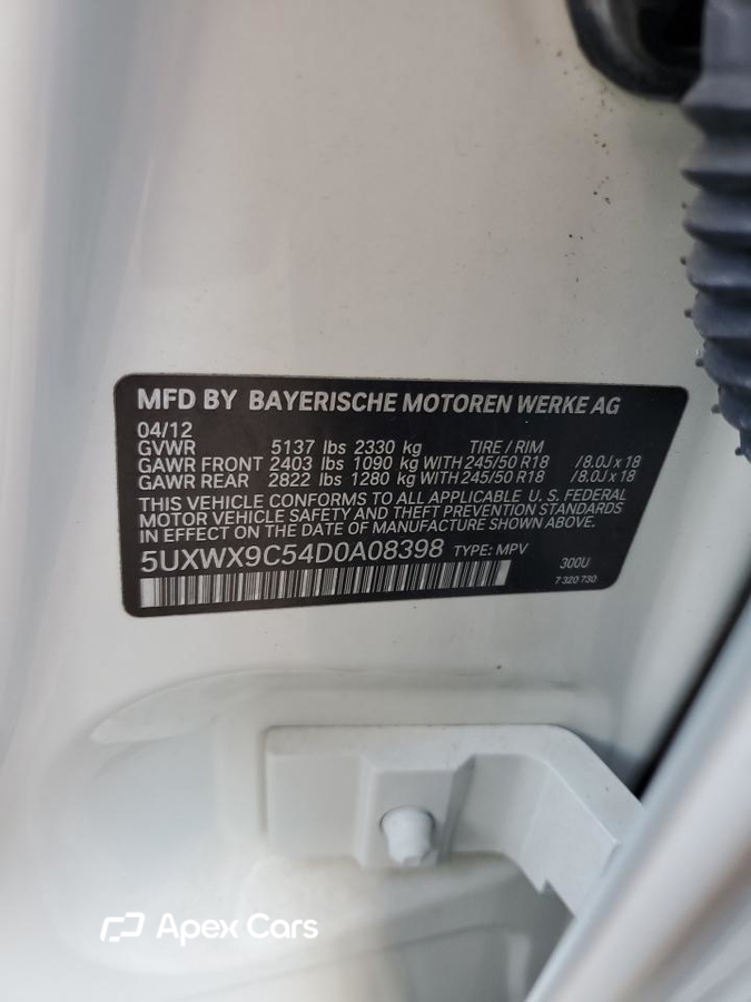 BMW X3 2013