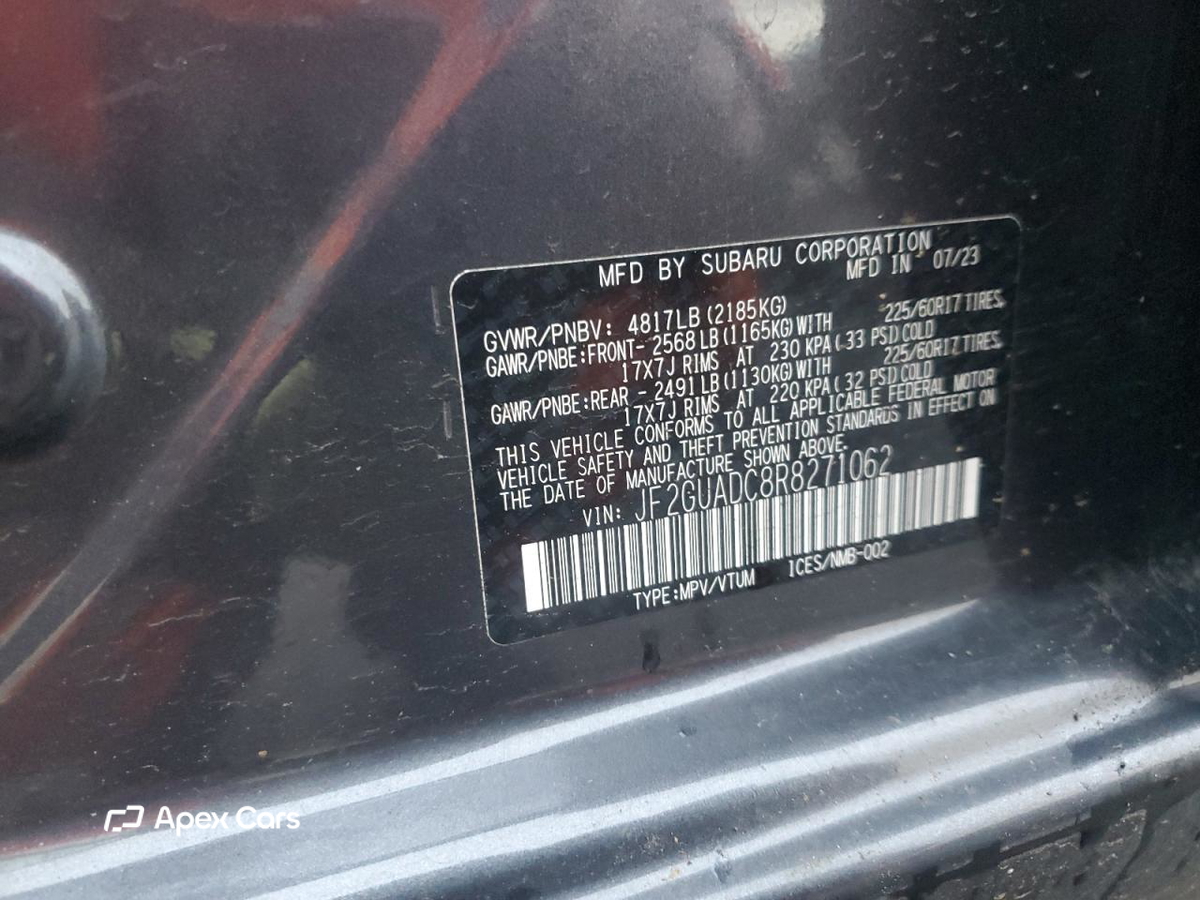 Subaru XV 2024