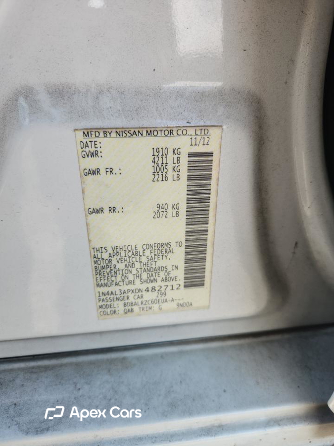 Nissan Altima 2013