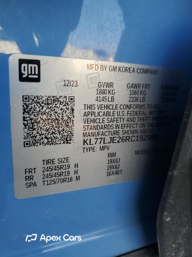 Chevrolet Trax 2024