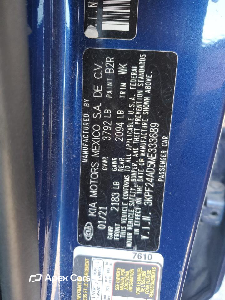 Kia Forte 2021