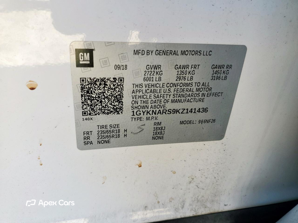 Cadillac XT5 2019