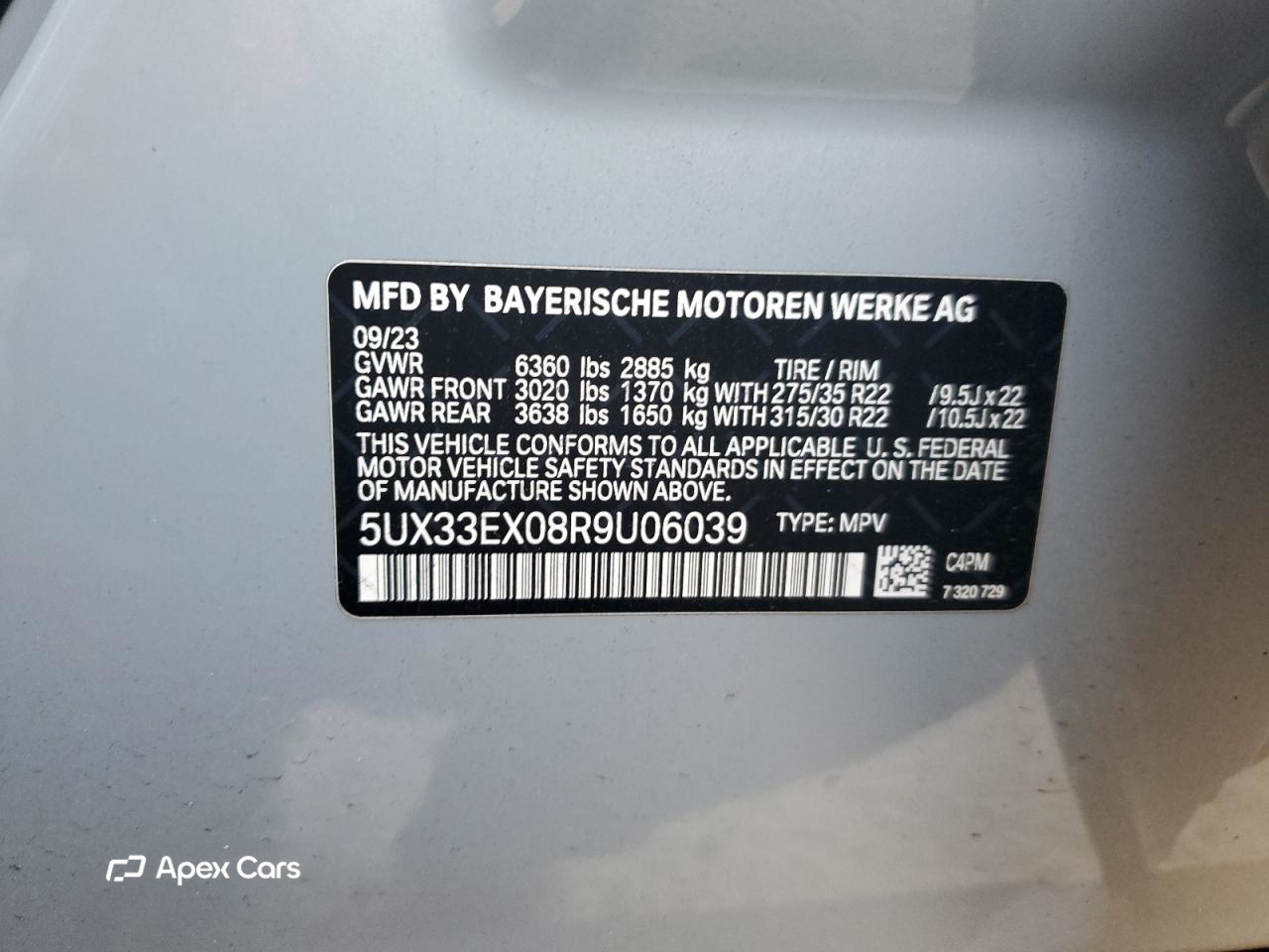 BMW X6 2024