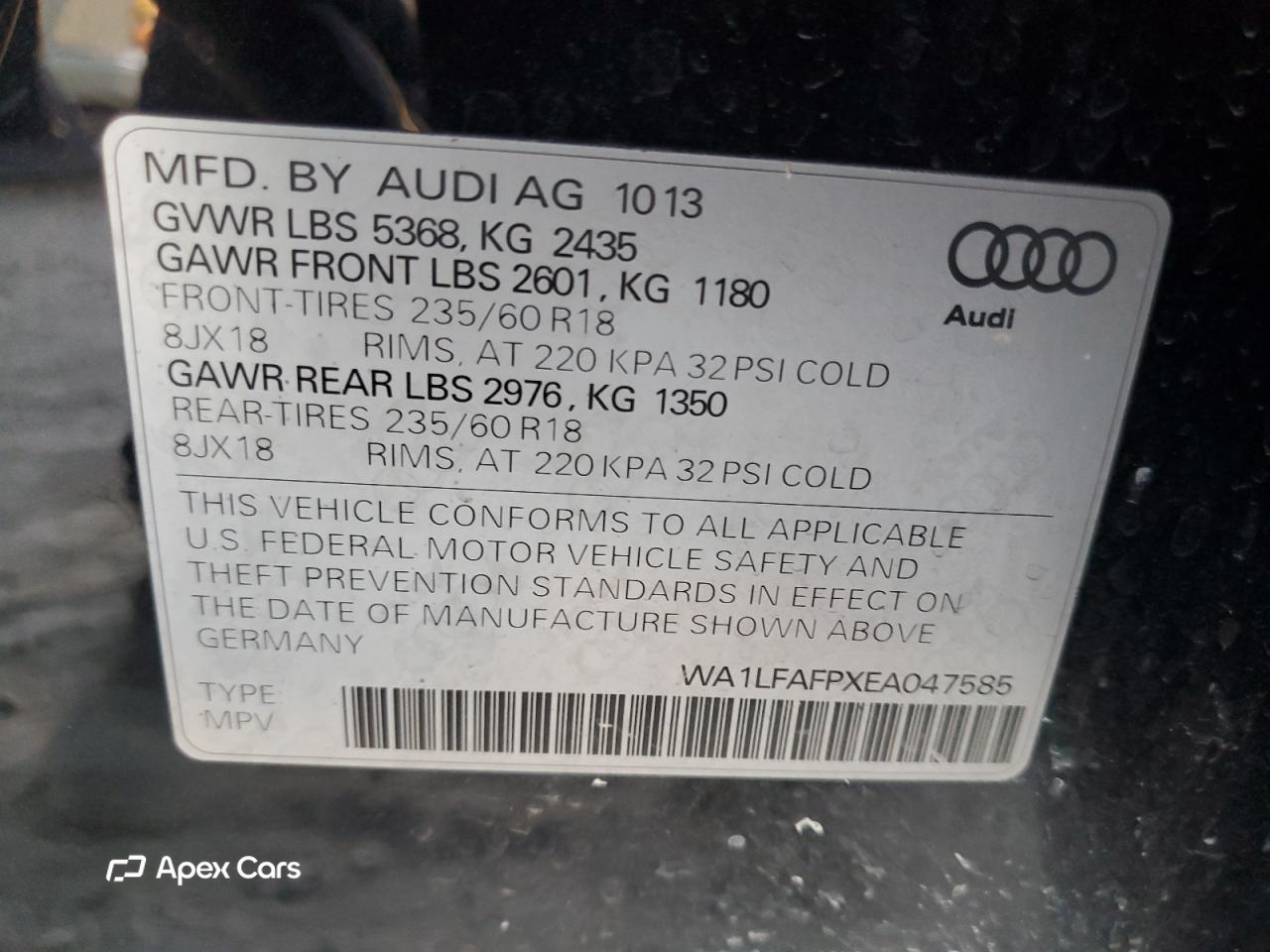 Audi Q5 2014