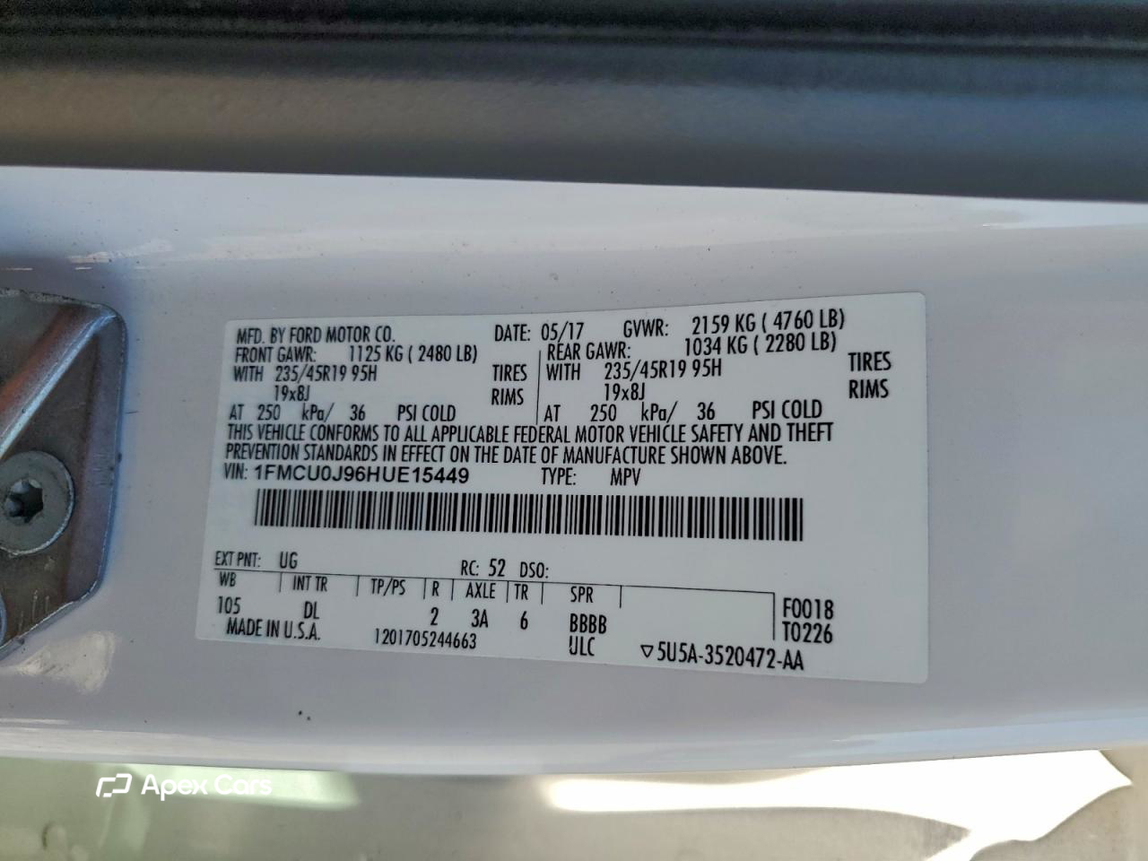Ford Escape 2017