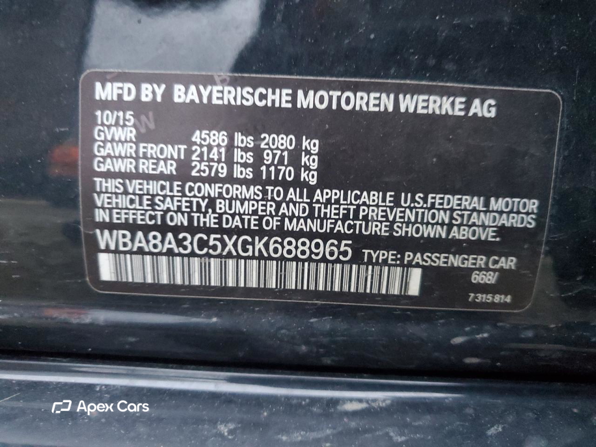 BMW Series 3 2016