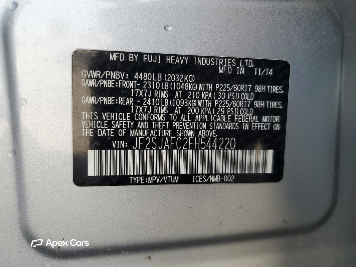 Subaru Forester 2015