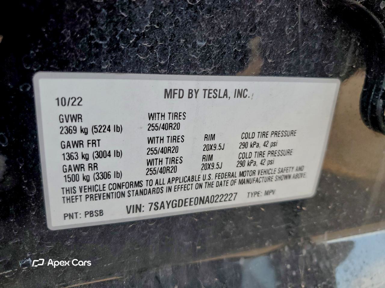 Tesla Model Y 2022