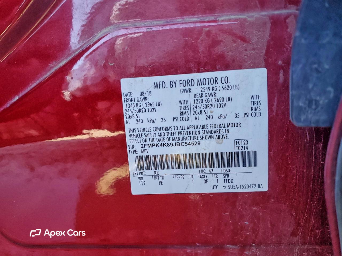 Ford Edge 2018