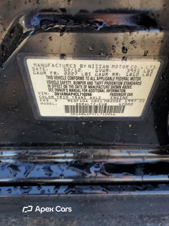 Nissan Sentra 2012
