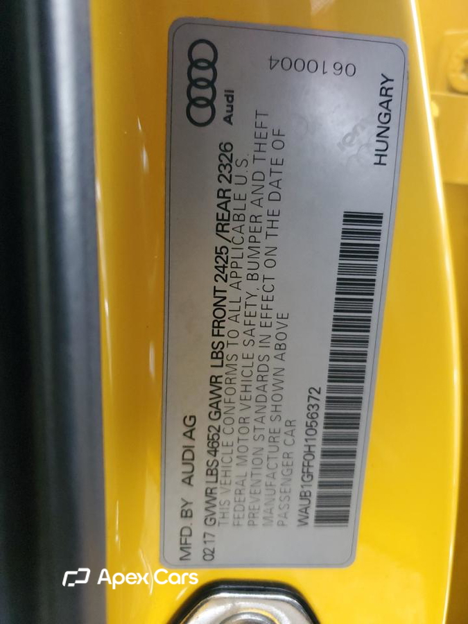 Audi S3 2017