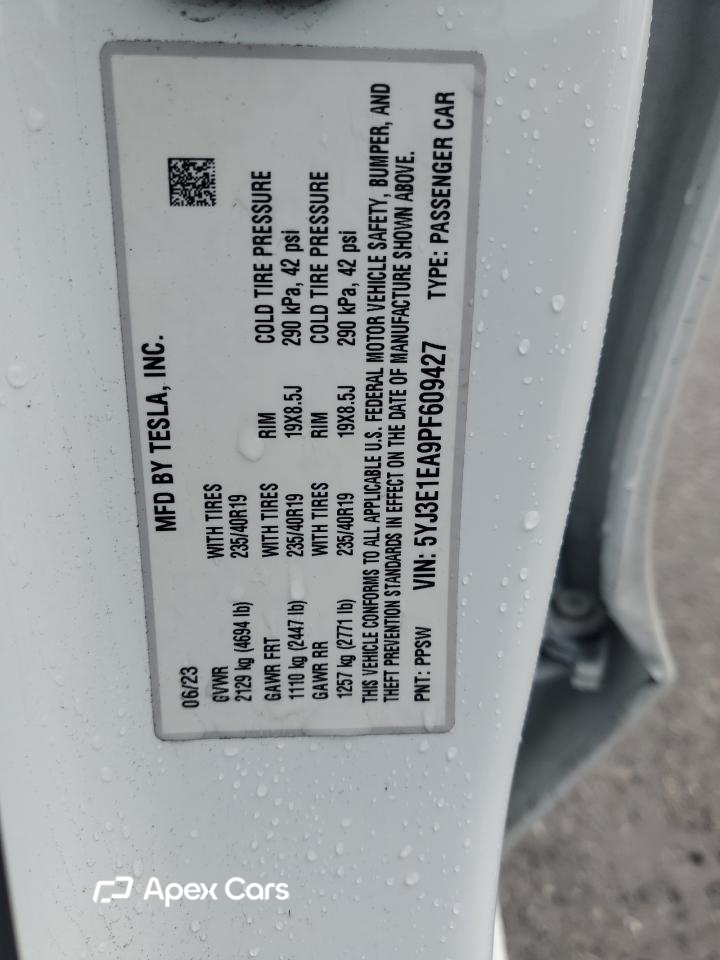 Tesla Model 3 2023