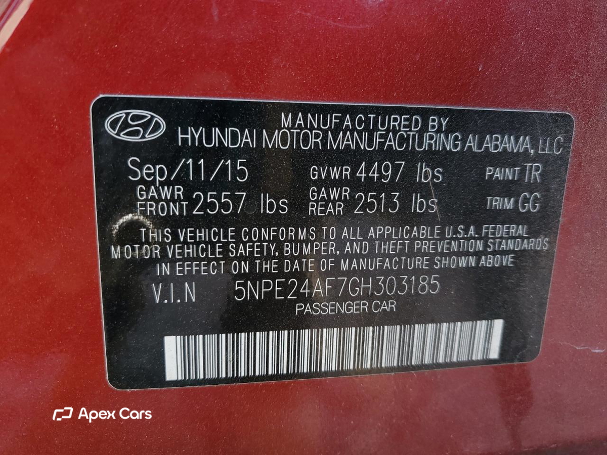Hyundai Sonata 2016