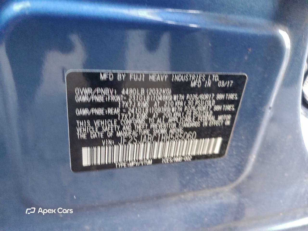 Subaru Forester 2017