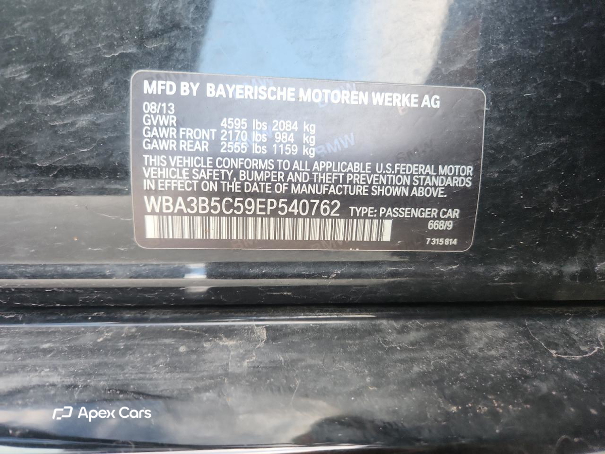 BMW Series 3 2014