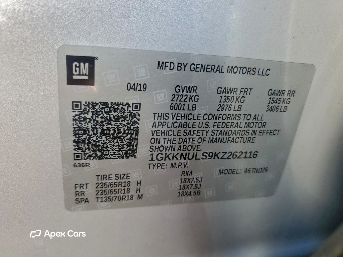 GMC Acadia 2019
