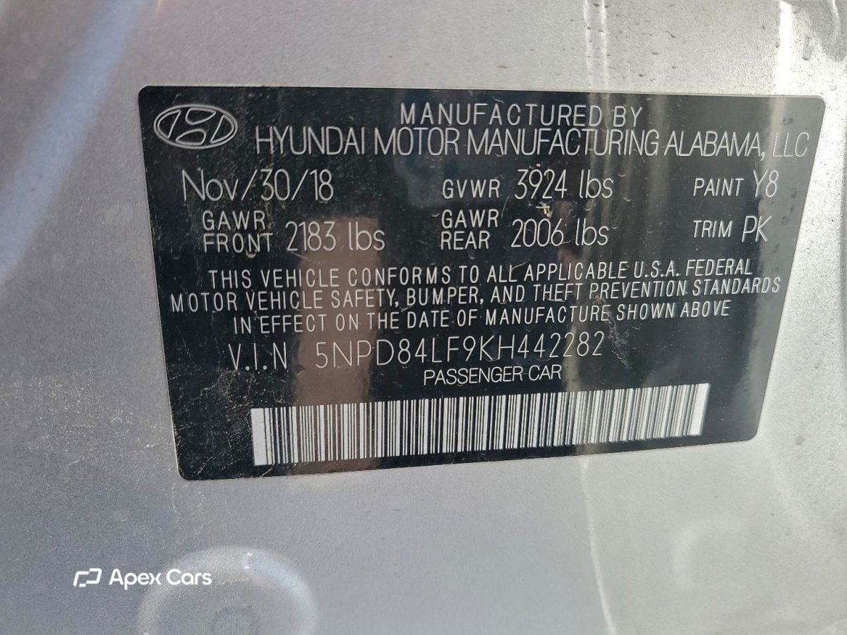 Hyundai Elantra 2019