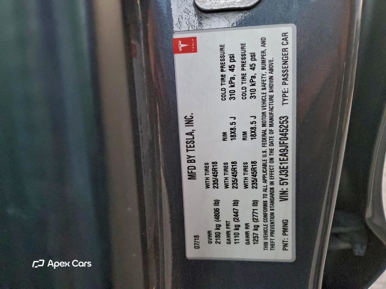 Tesla Model 3 2018