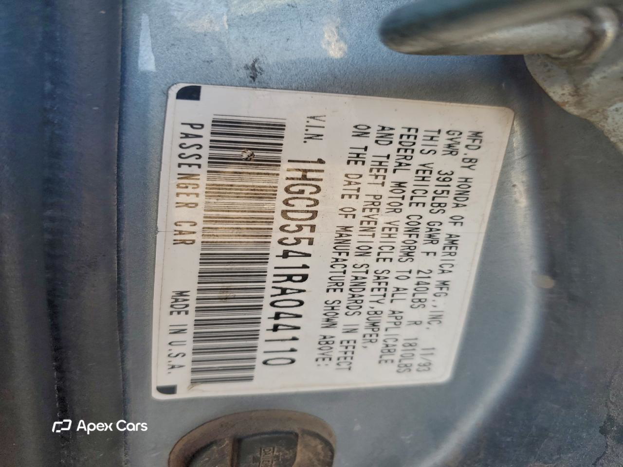 Honda Accord 1994