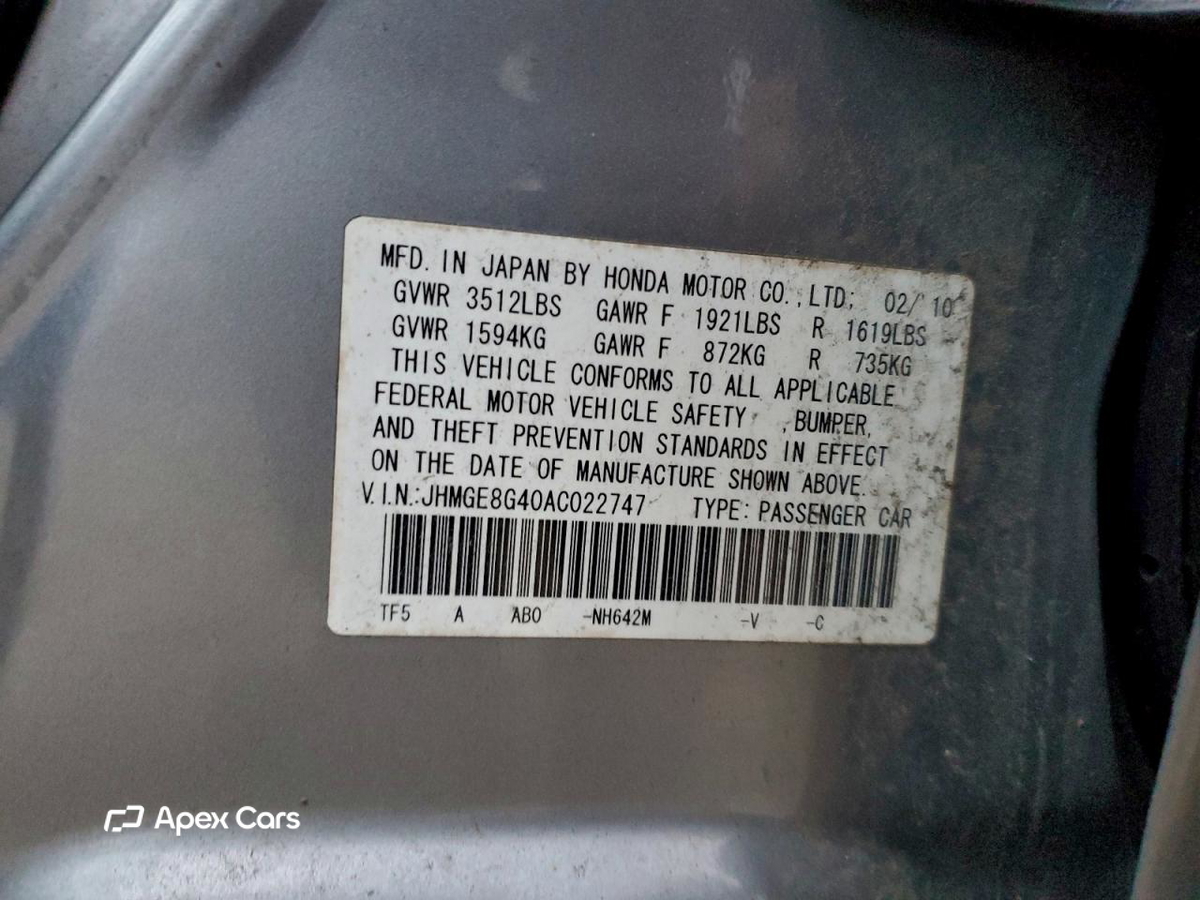 Honda Fit 2010