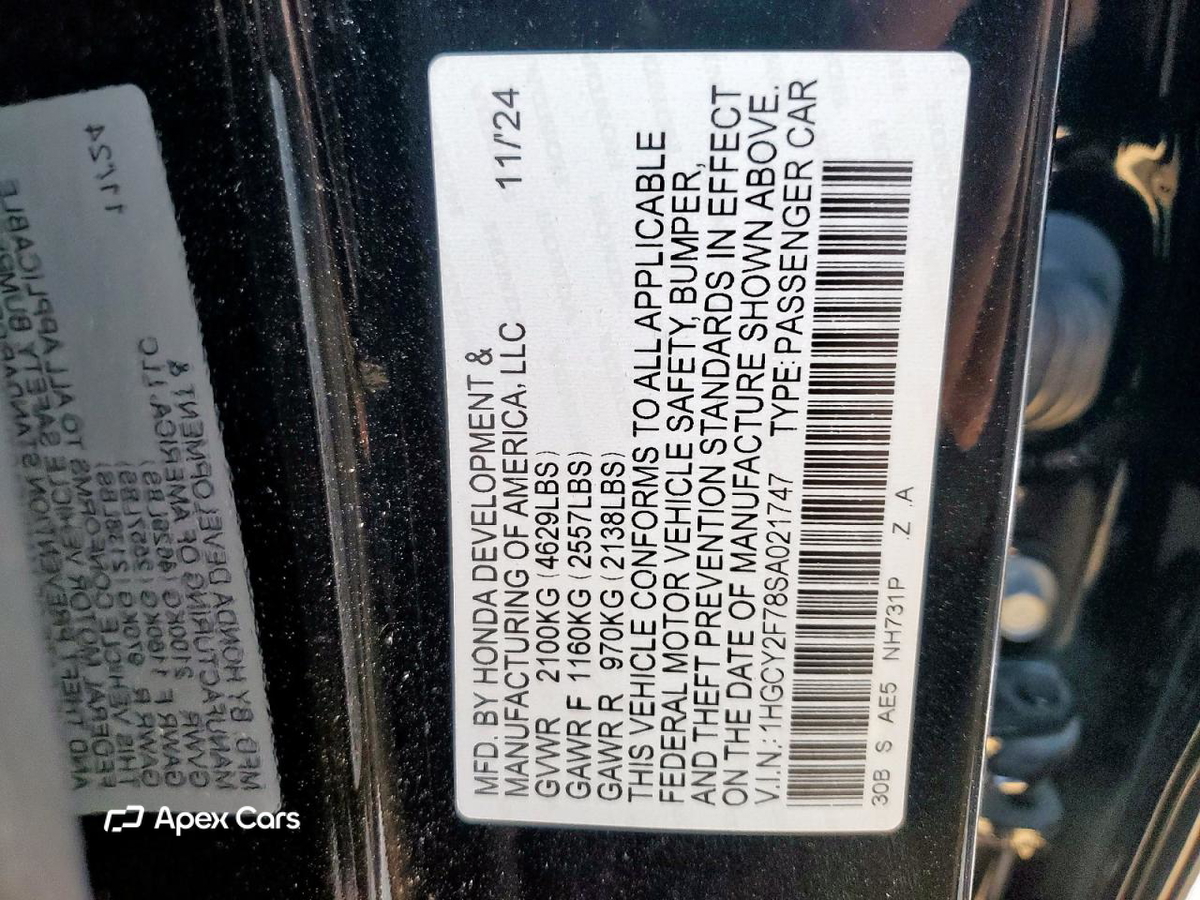 Honda Accord 2025