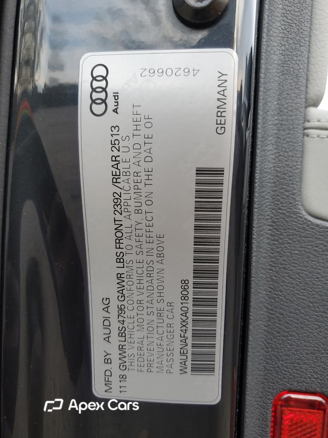 Audi A4 2019