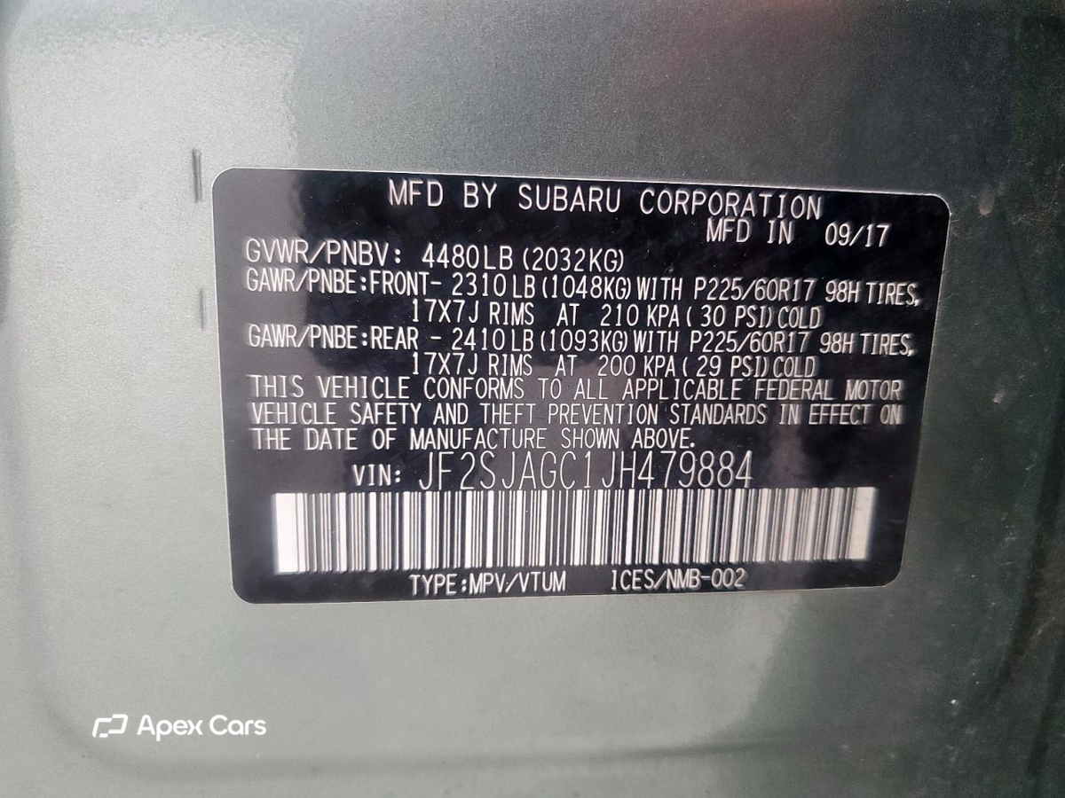 Subaru Forester 2018