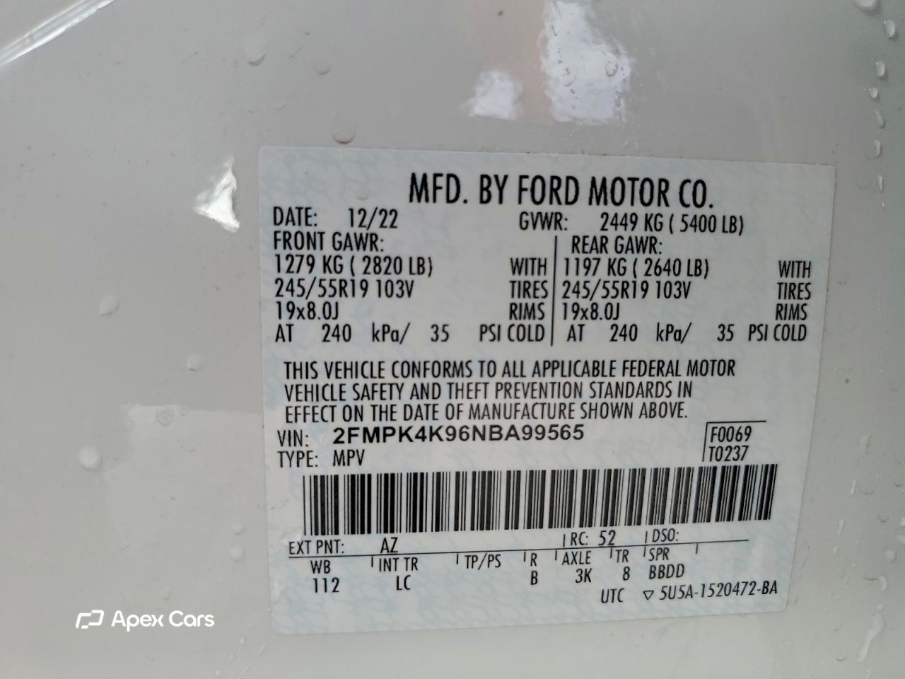 Ford Edge 2022