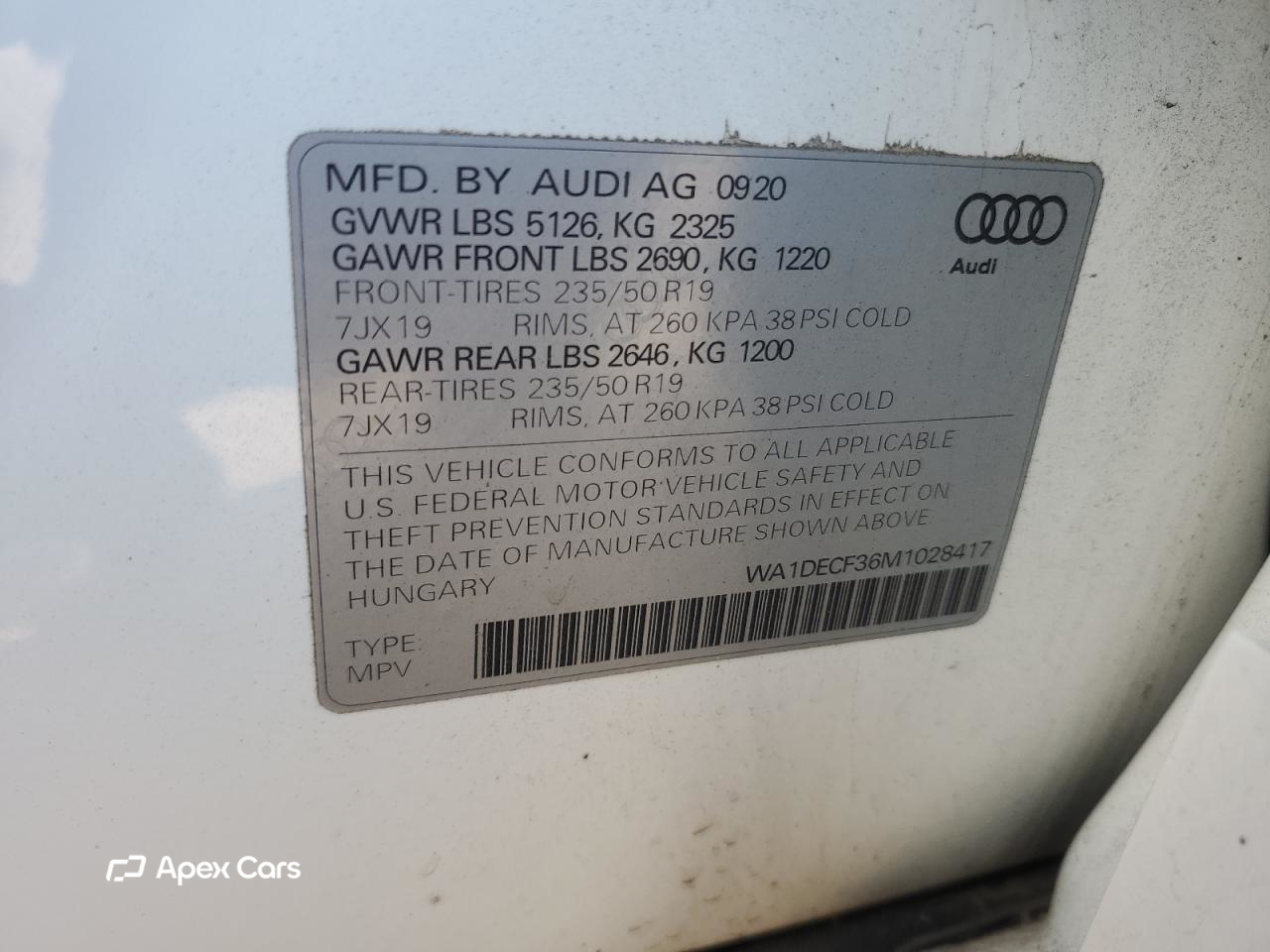 Audi Q3 2021