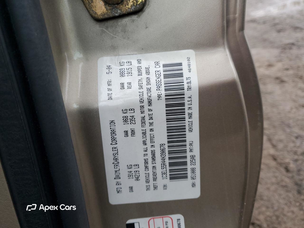 Chrysler Sebring 2004