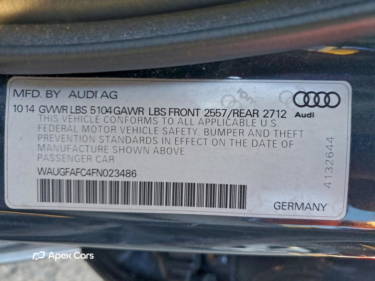 Audi A6 2015