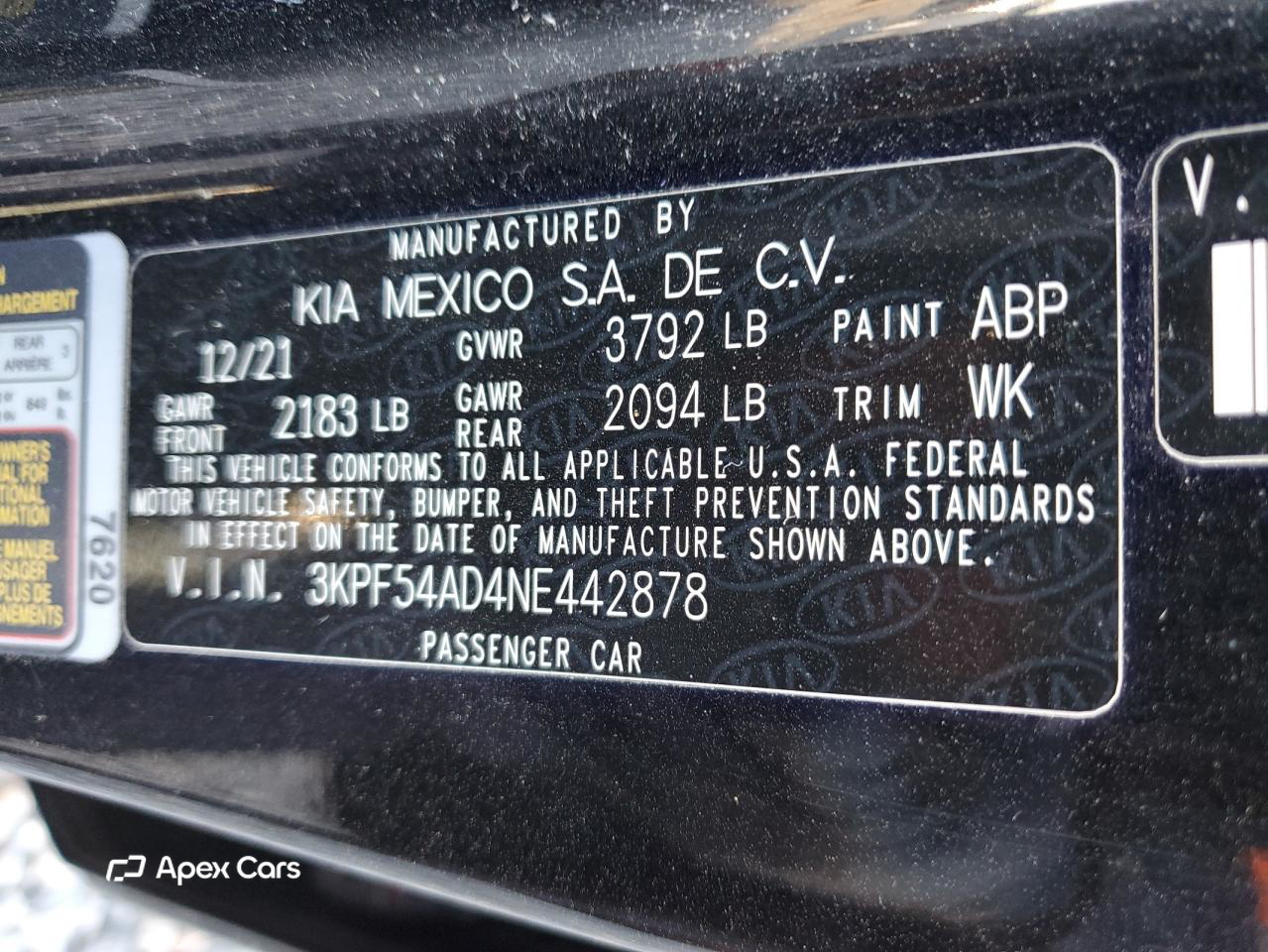 Kia Forte 2022