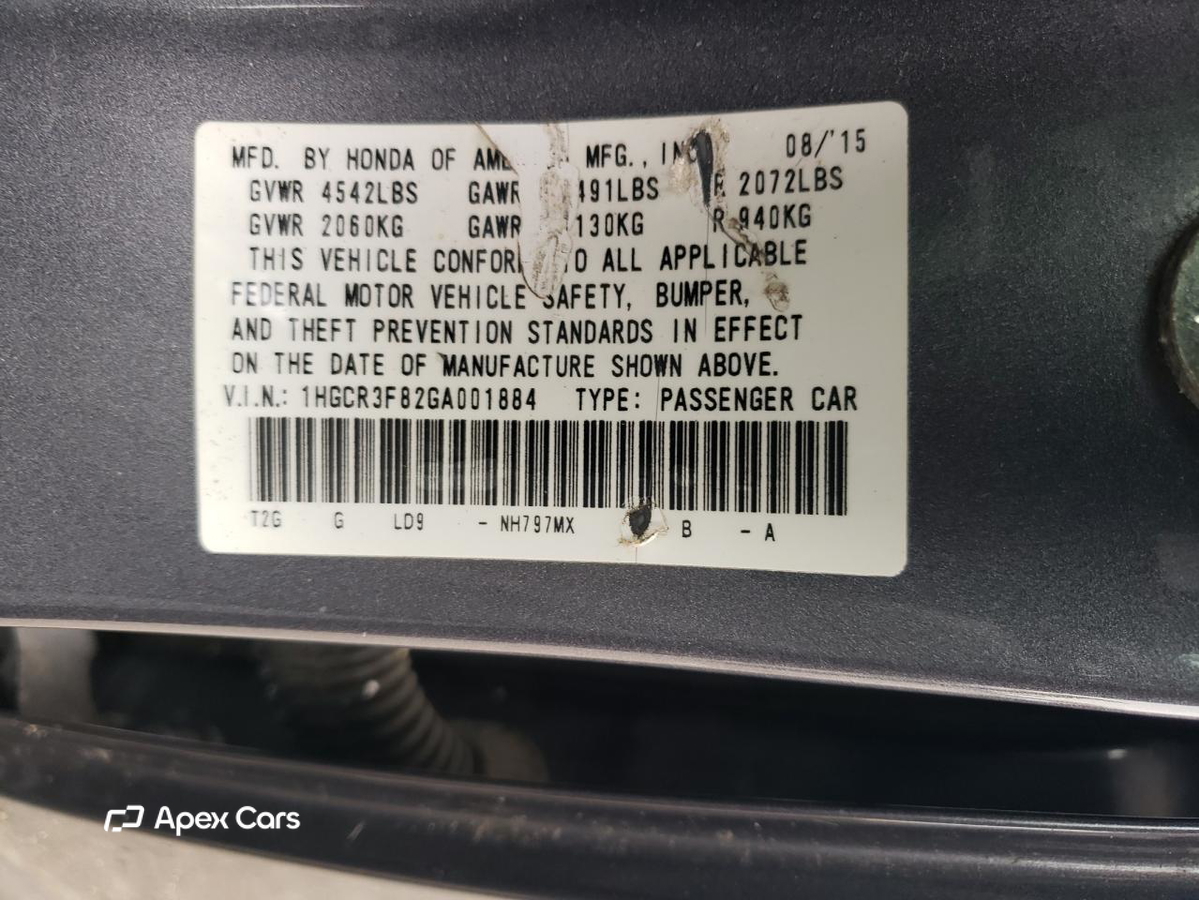 Honda Accord 2016