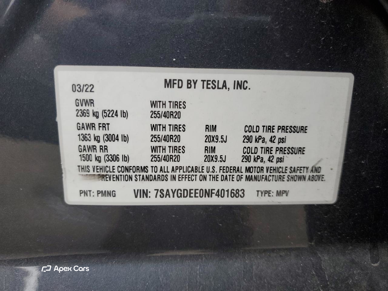Tesla Model Y 2022