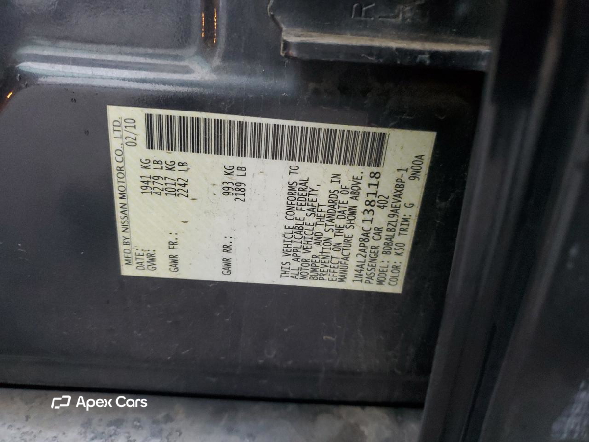 Nissan Altima 2010