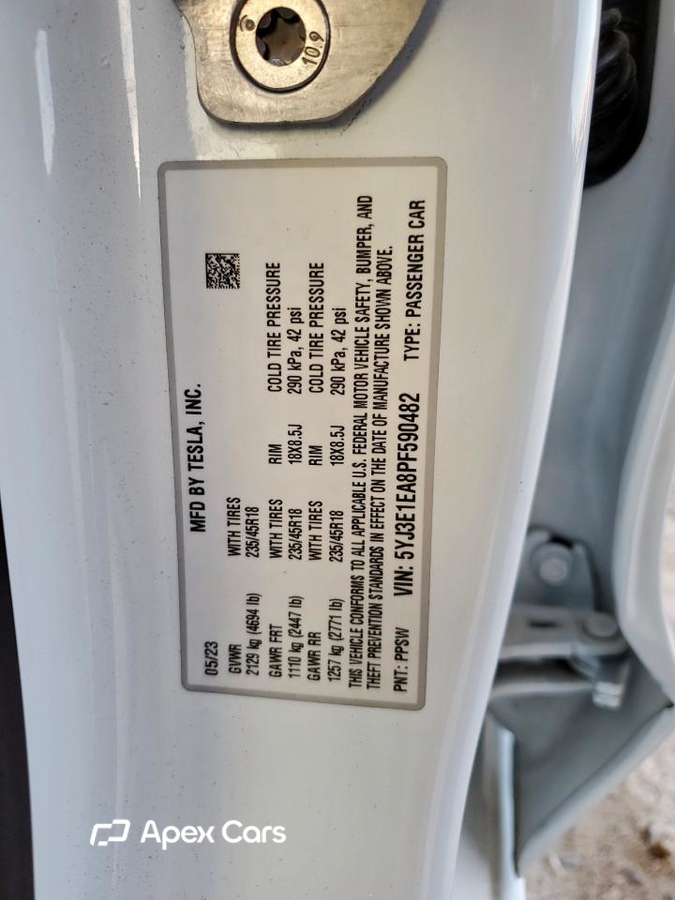 Tesla Model 3 2023