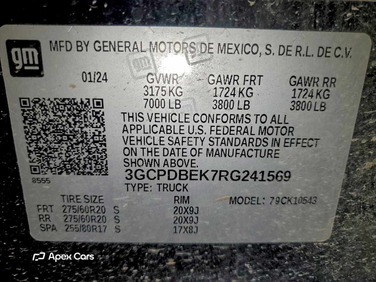 Chevrolet Silverado 2024