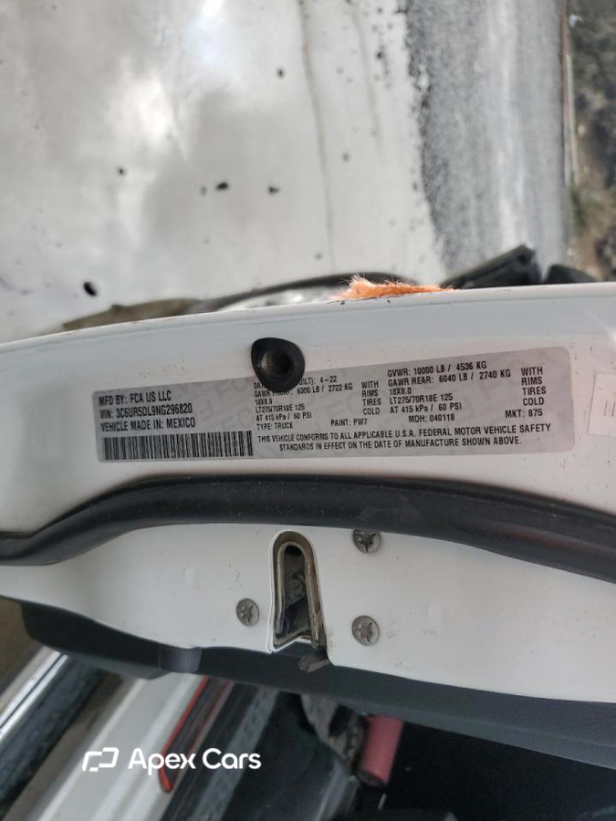 RAM 2500 2022