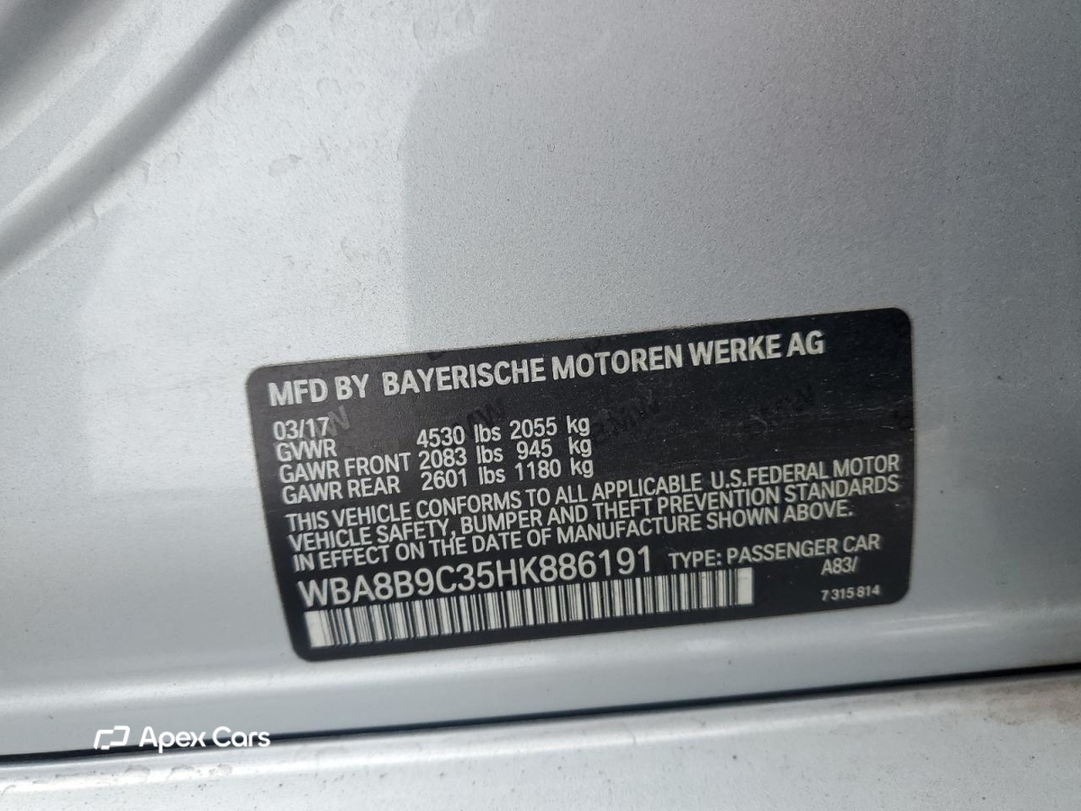 BMW Series 3 2017