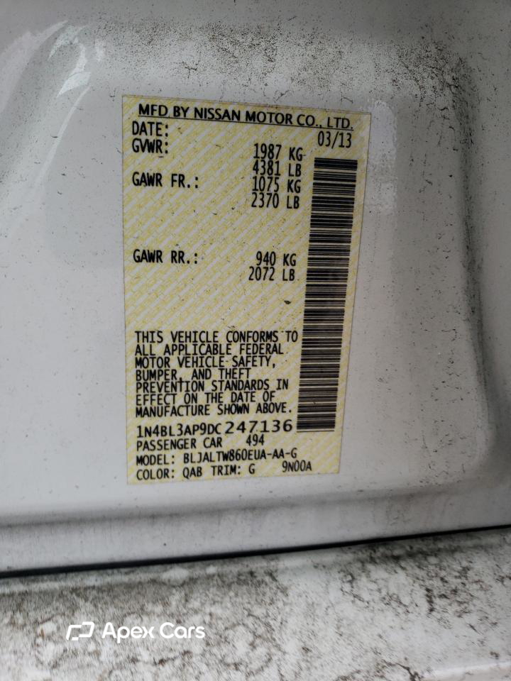 Nissan Altima 2013
