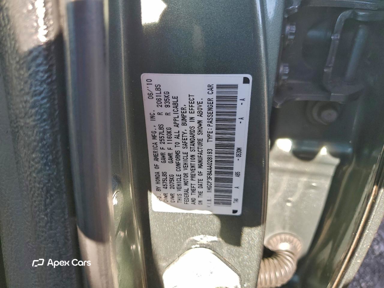 Honda Accord 2010