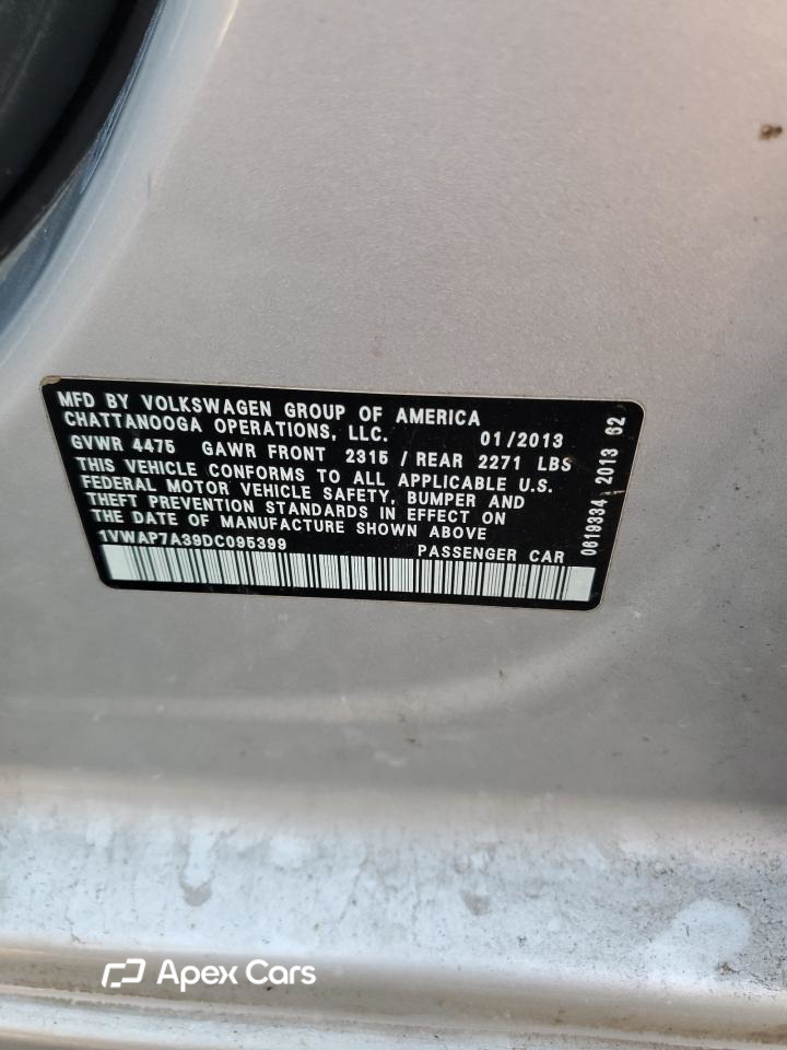 Volkswagen Passat 2013