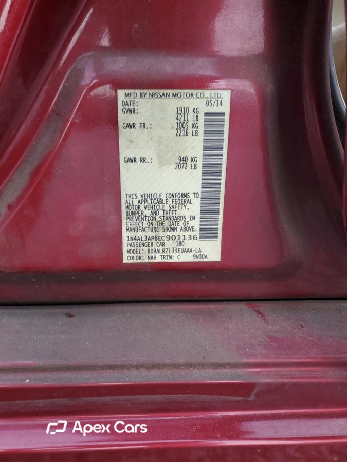 Nissan Altima 2014