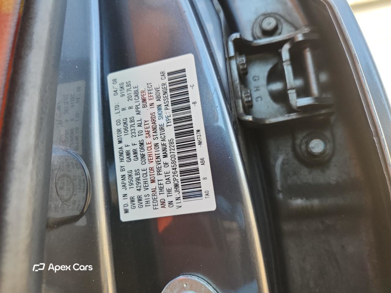 Honda Accord 2008
