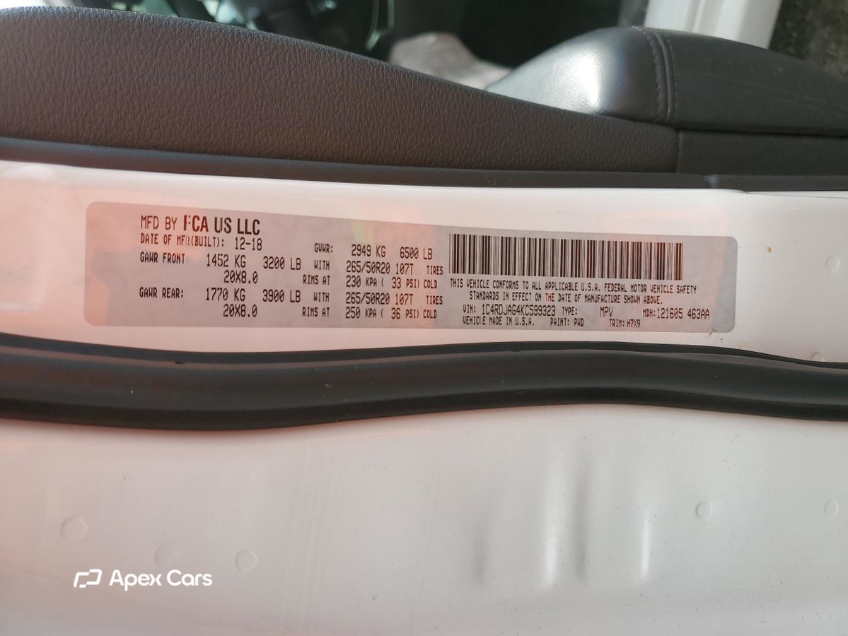 Dodge Durango 2019