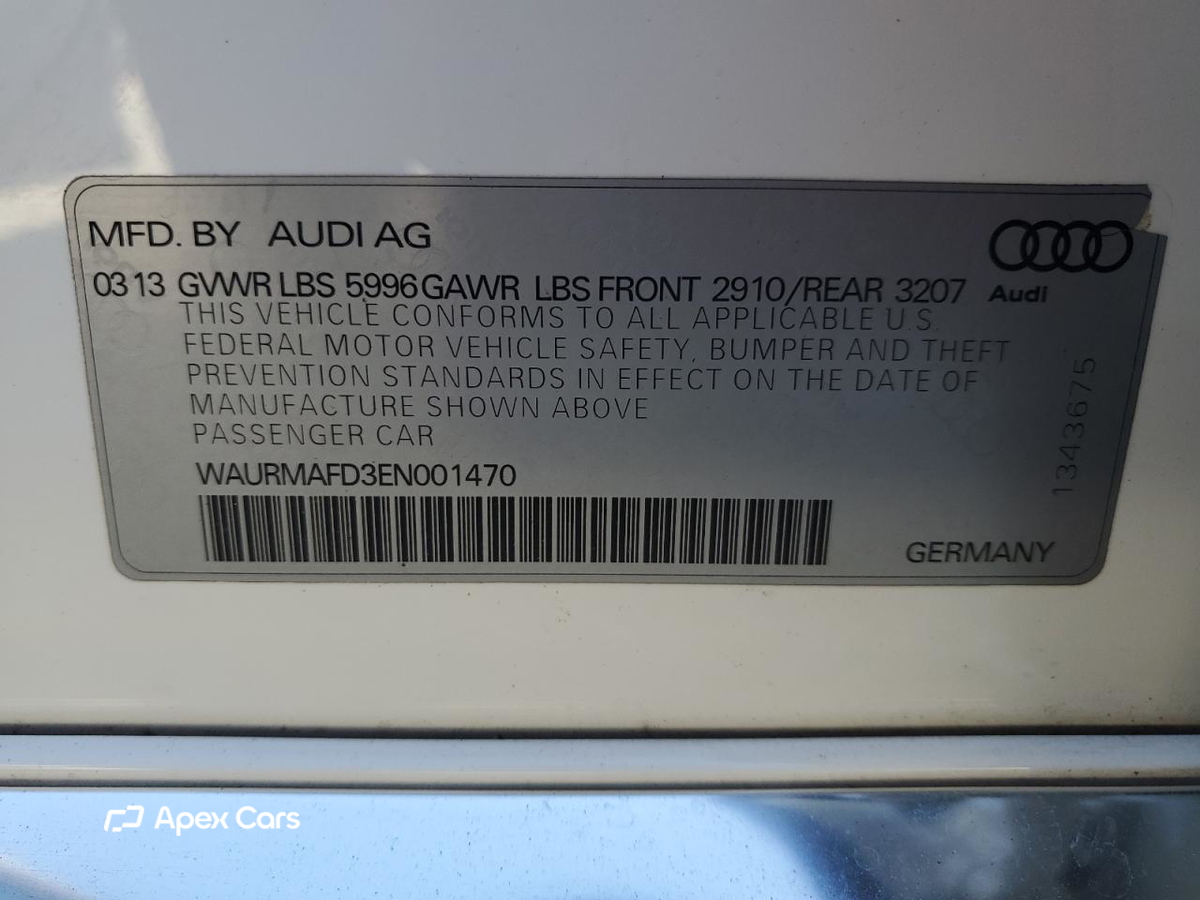 Audi A8 2014