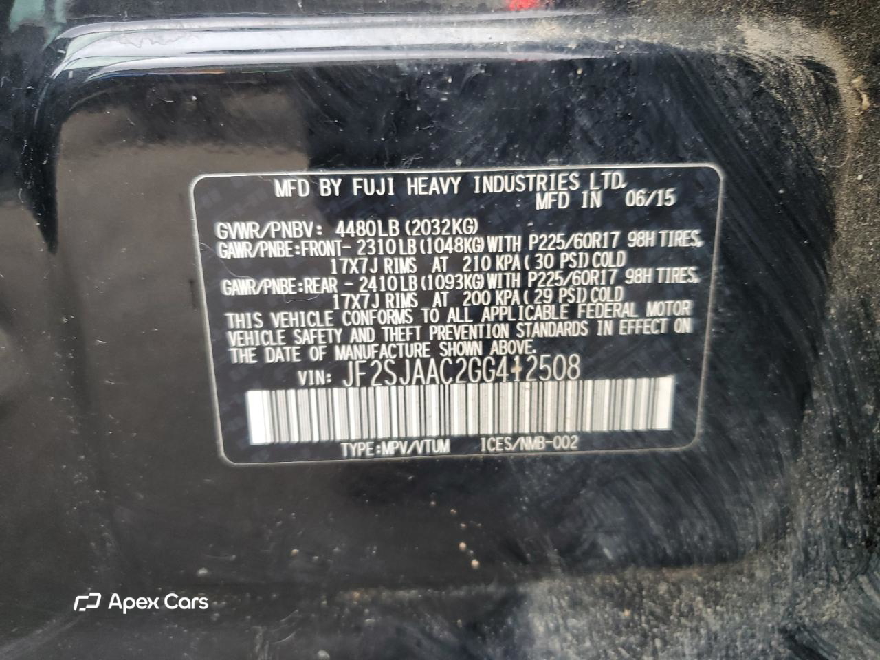Subaru Forester 2016