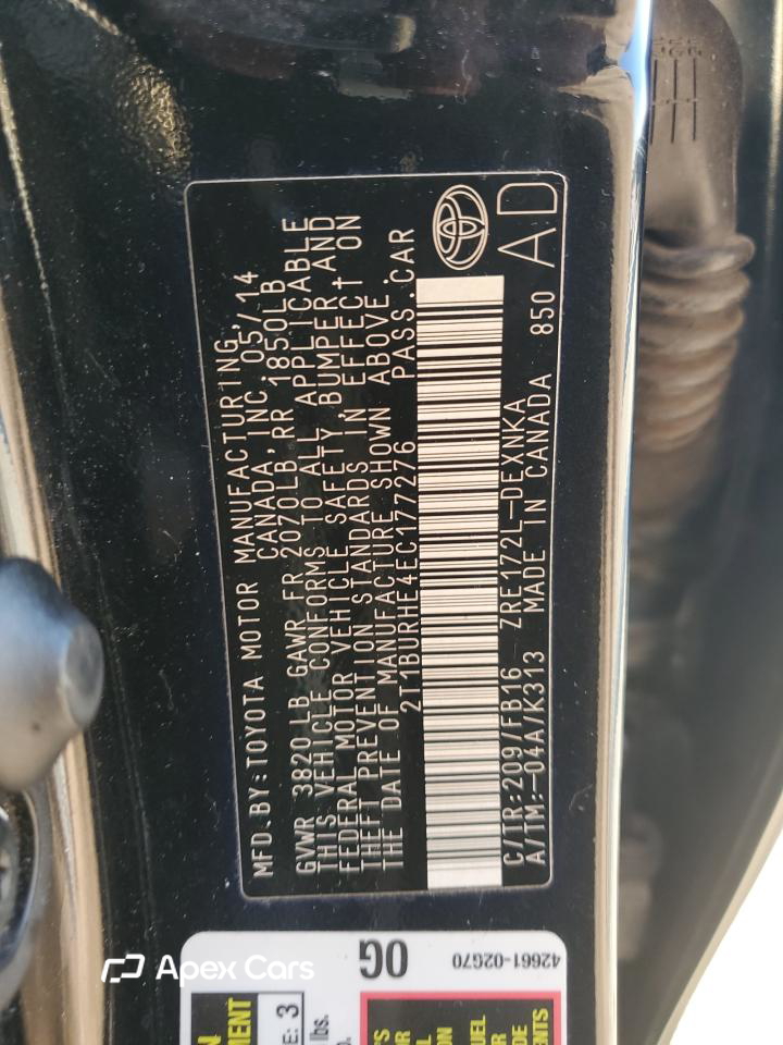 Toyota Corolla 2014