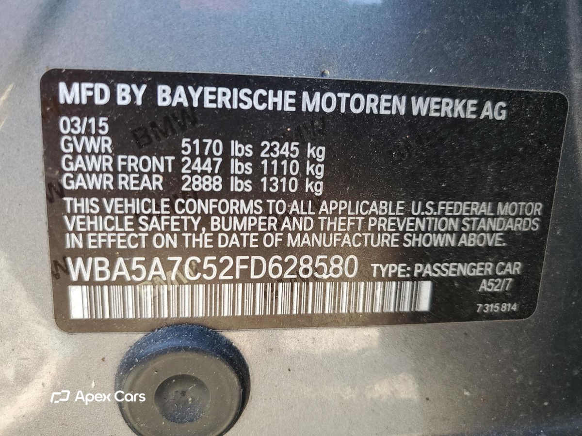 BMW Series 5 2015