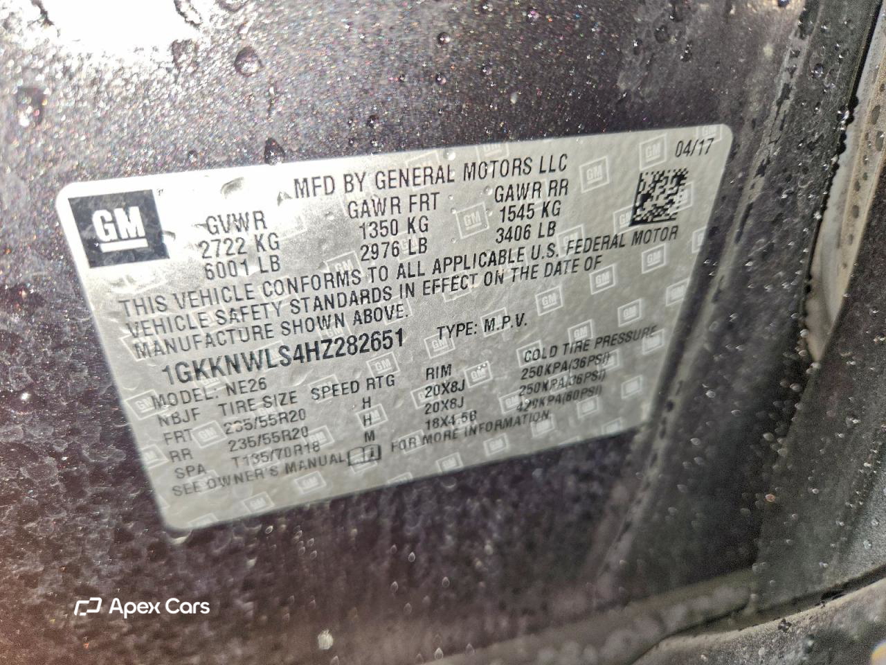GMC Acadia 2017